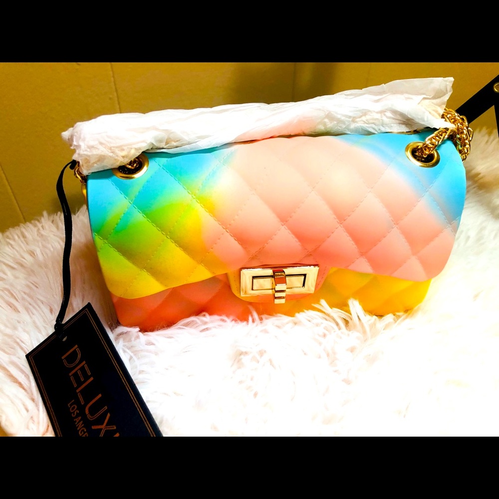 Rainbow jellybag